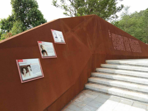 肇源耐候钢挡土墙